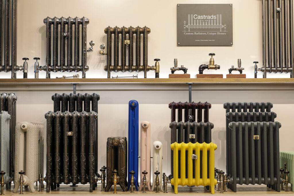 Castrads steam radiator showroom Soho New York