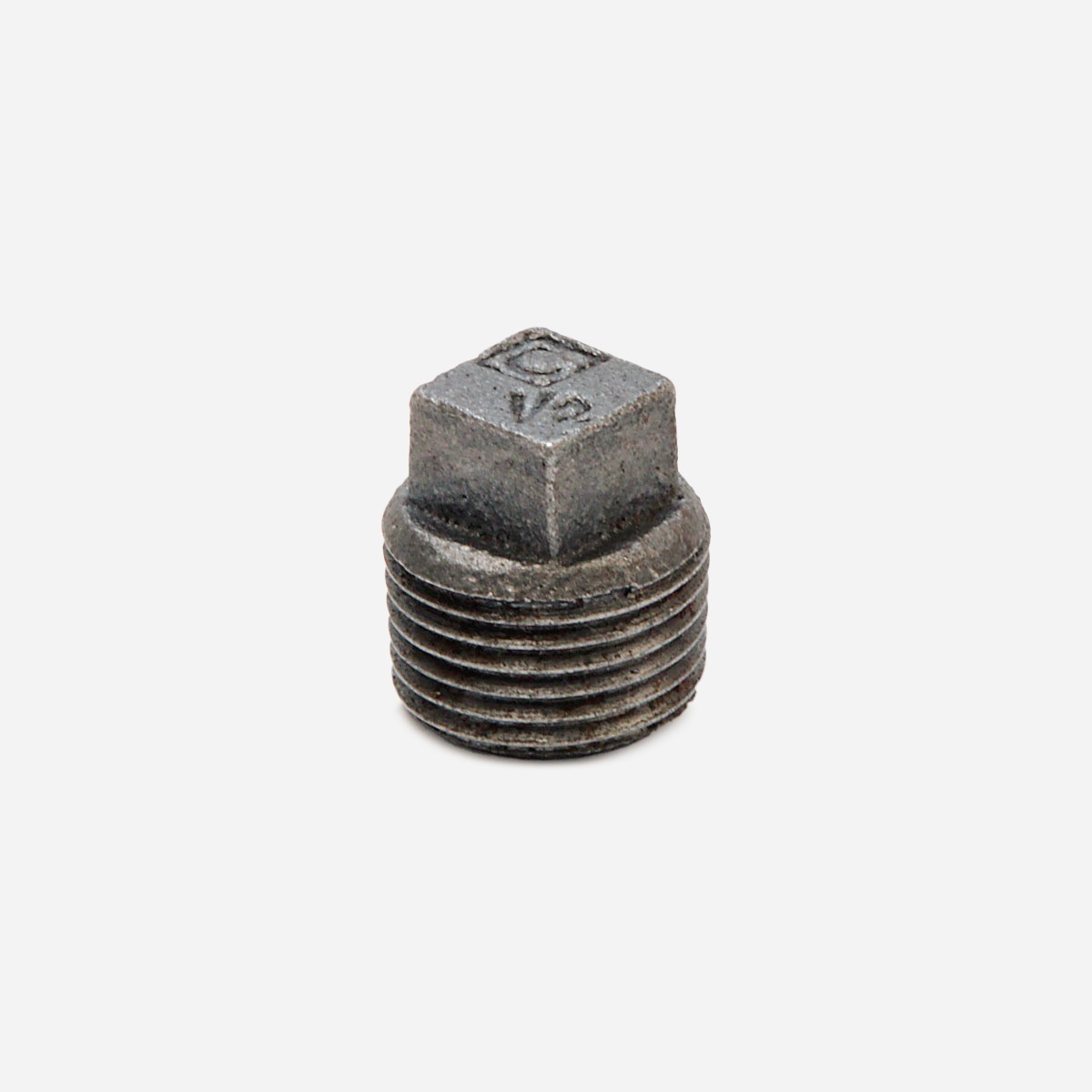 ½" Black Iron Plug