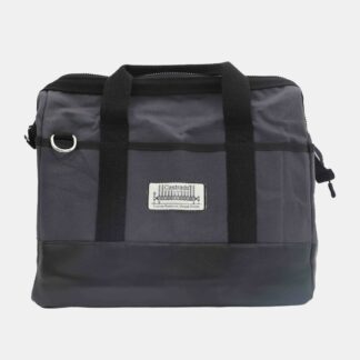 Plumber's Bag - Carryall in black canvas with heavy duty pockets