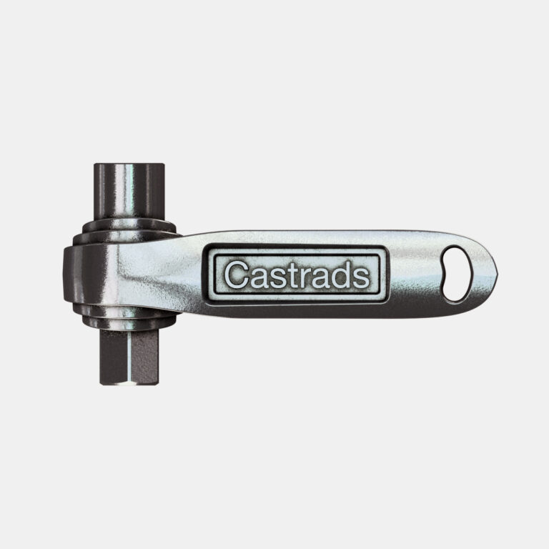 Castrads Utility Bleed Key - top view