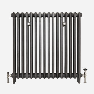 Mercury 4 Column 38" cast iron radiator in Matt Black finish