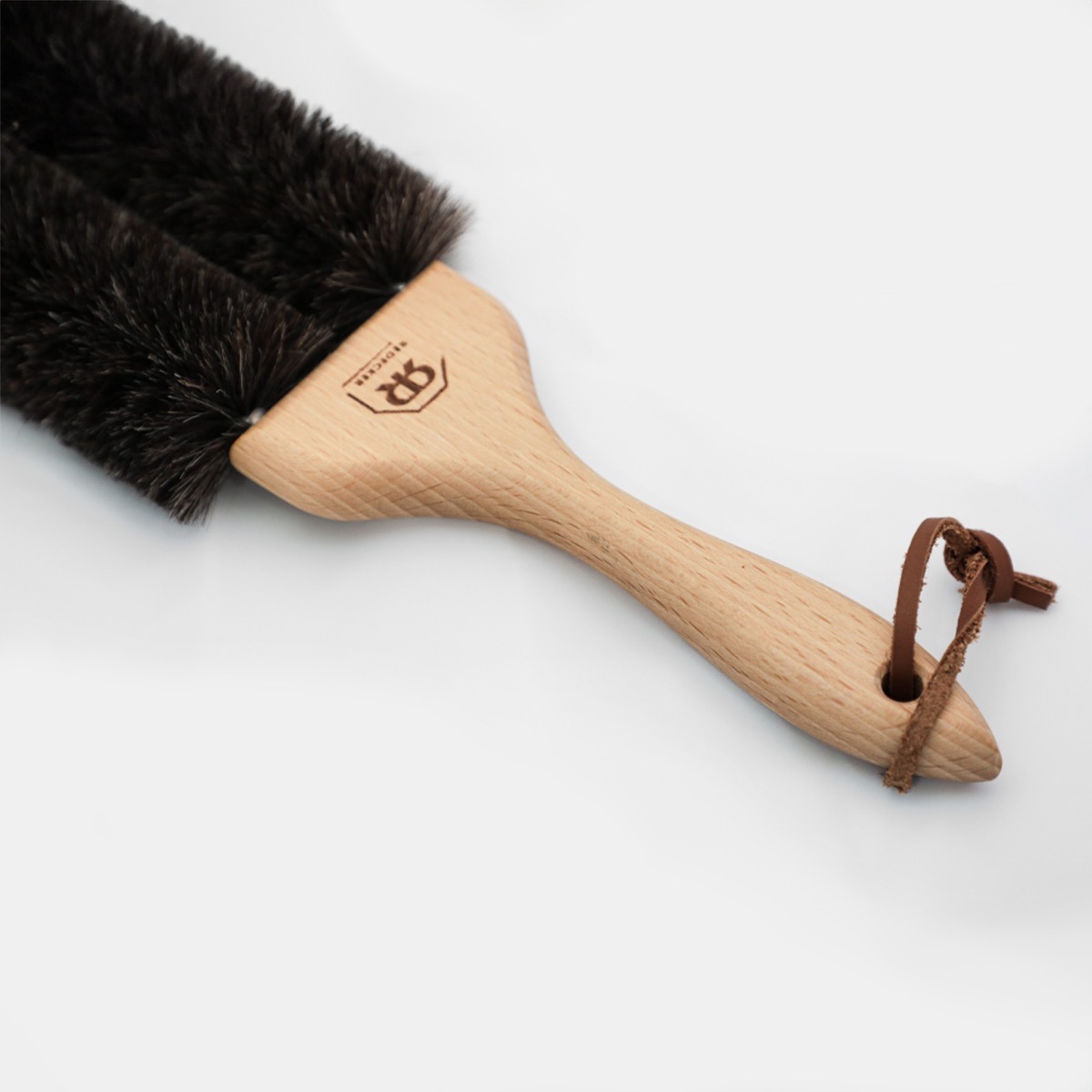 Redecker Double Stem Radiator Brush (510502 - Oiled Beechwood Handle)