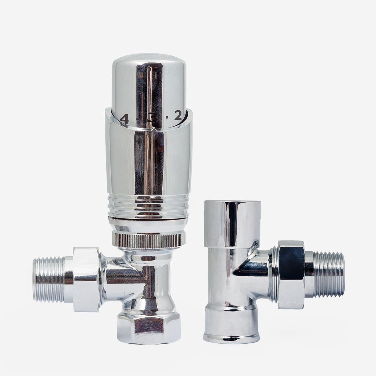 ½" Niva FIP Angled TRV Pair in Chrome