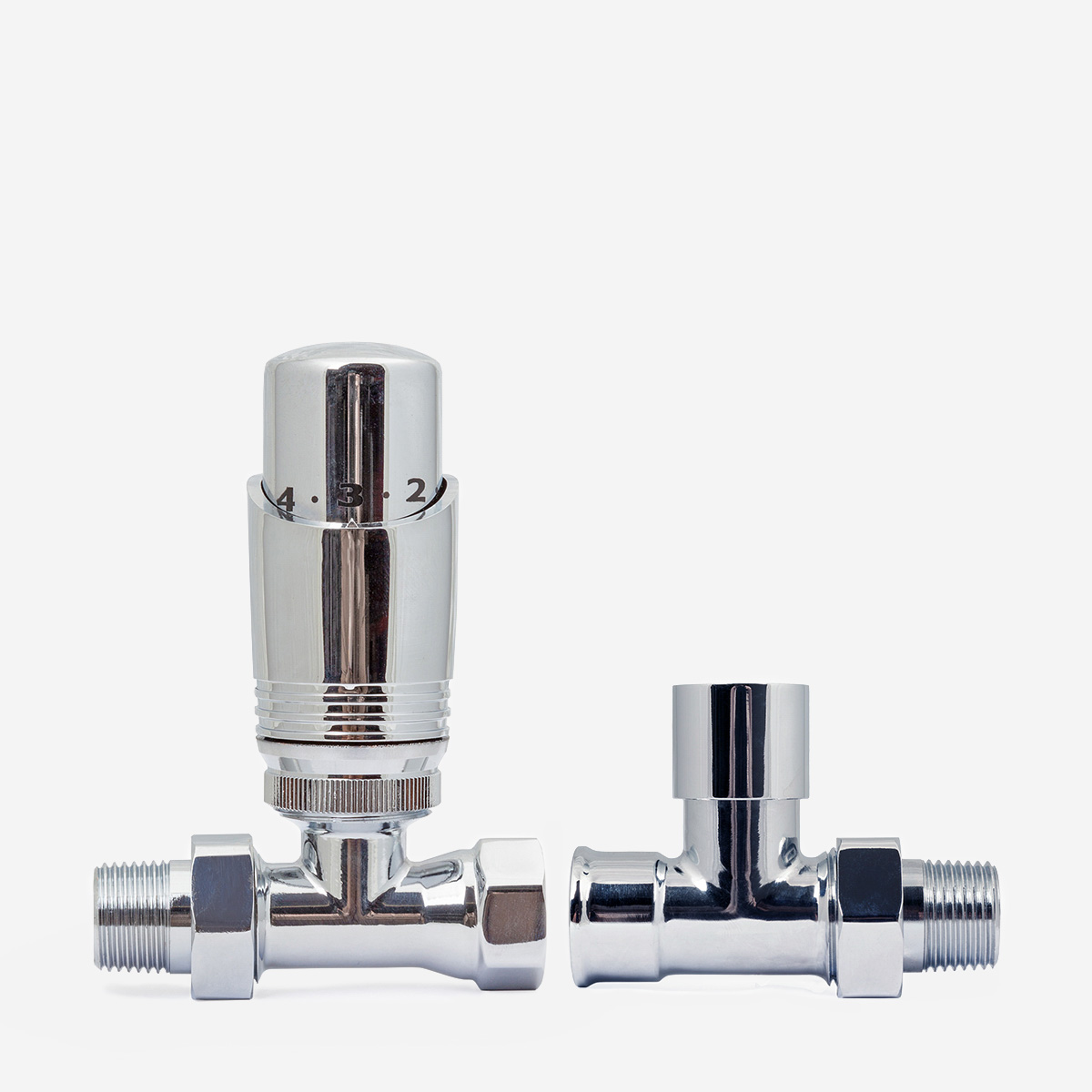 ½" Niva FIP Straight TRV Pair in Chrome