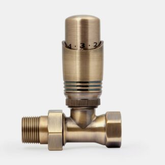 ¾" Niva FIP Straight TRV in Antique Brass