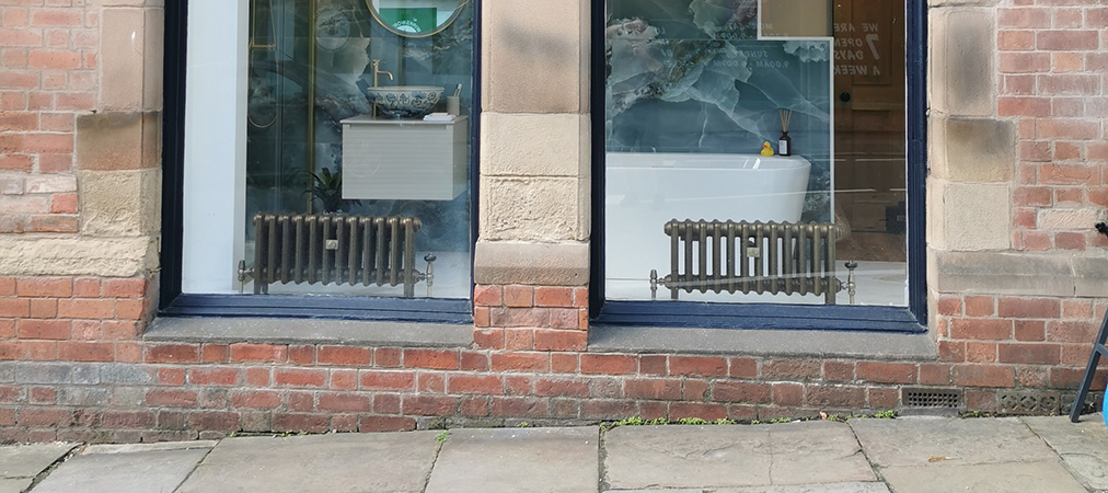 Cast iron radiator stockist in Derbyshire
