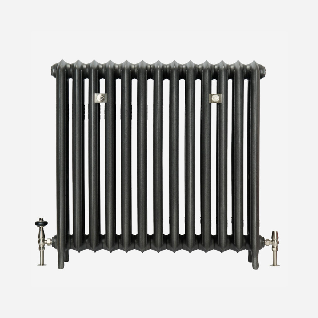 Emmeline III 35" Castrads radiator in Black Iron finish