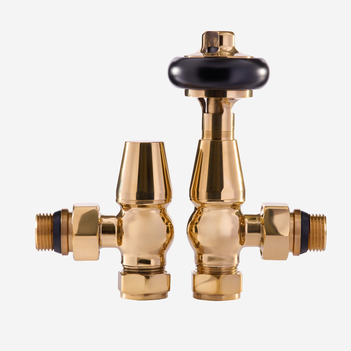 Windsor Angled TRV in Unlacquered Brass