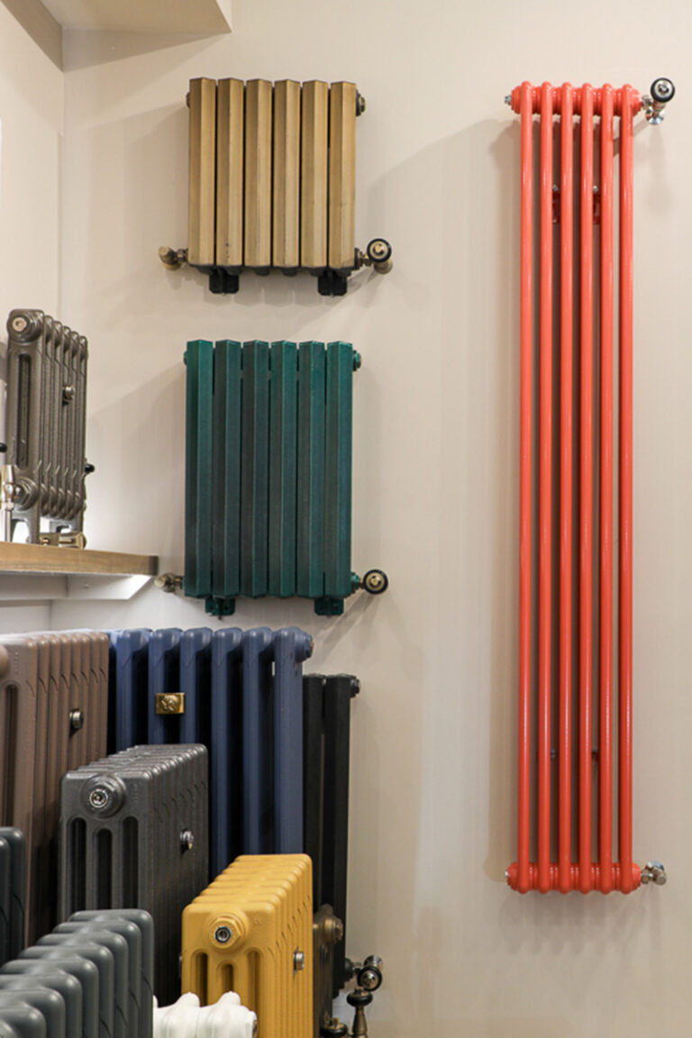 Steam radiators in Castrads store lower manhattan