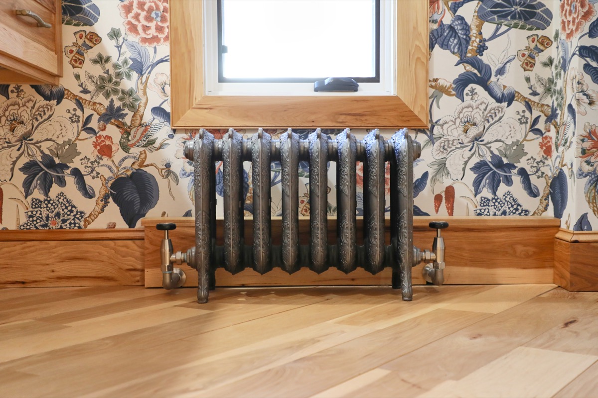 Winter landscape surrounding Hillside Farmhouse, Shrewsbury, Vermont