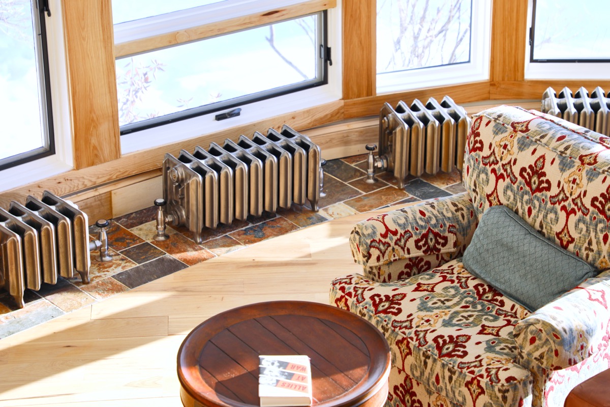 Reclaimed Rococo Window Radiators made by American Radiator Company