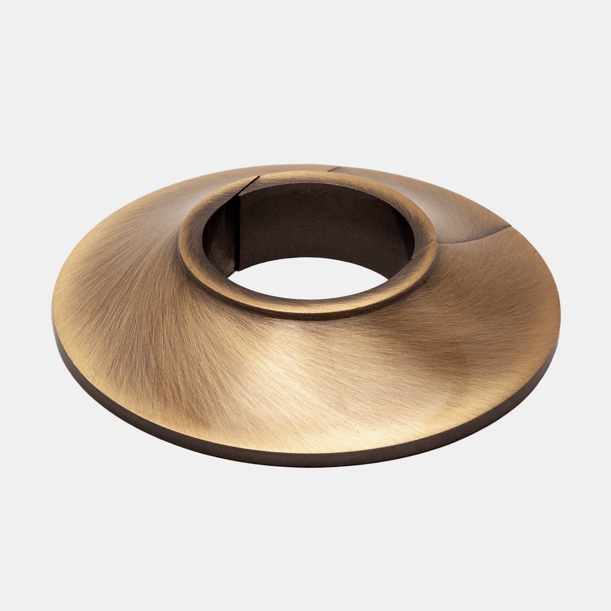 ½" Magnetic Escutcheon - Antique Brass