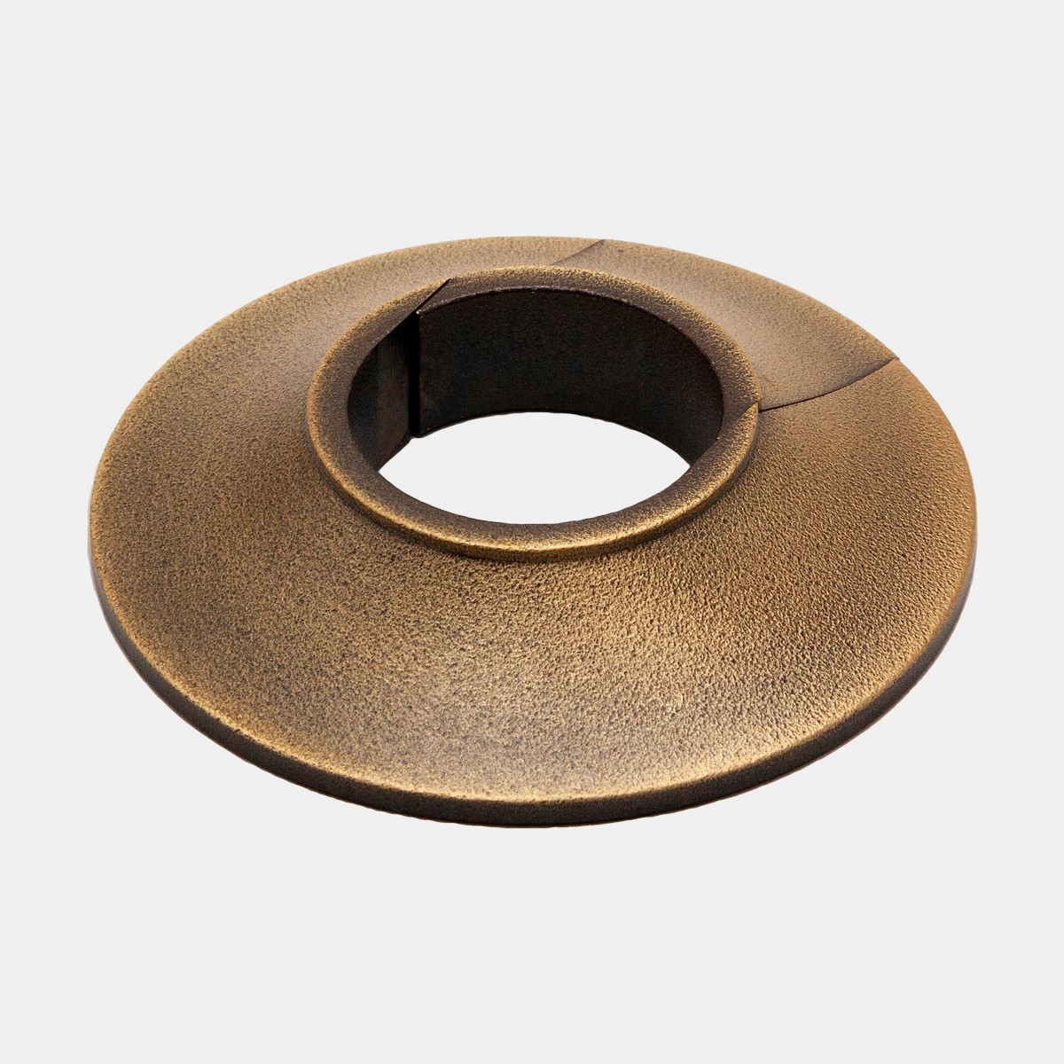 ½" Magnetic Escutcheon - Natural Brass