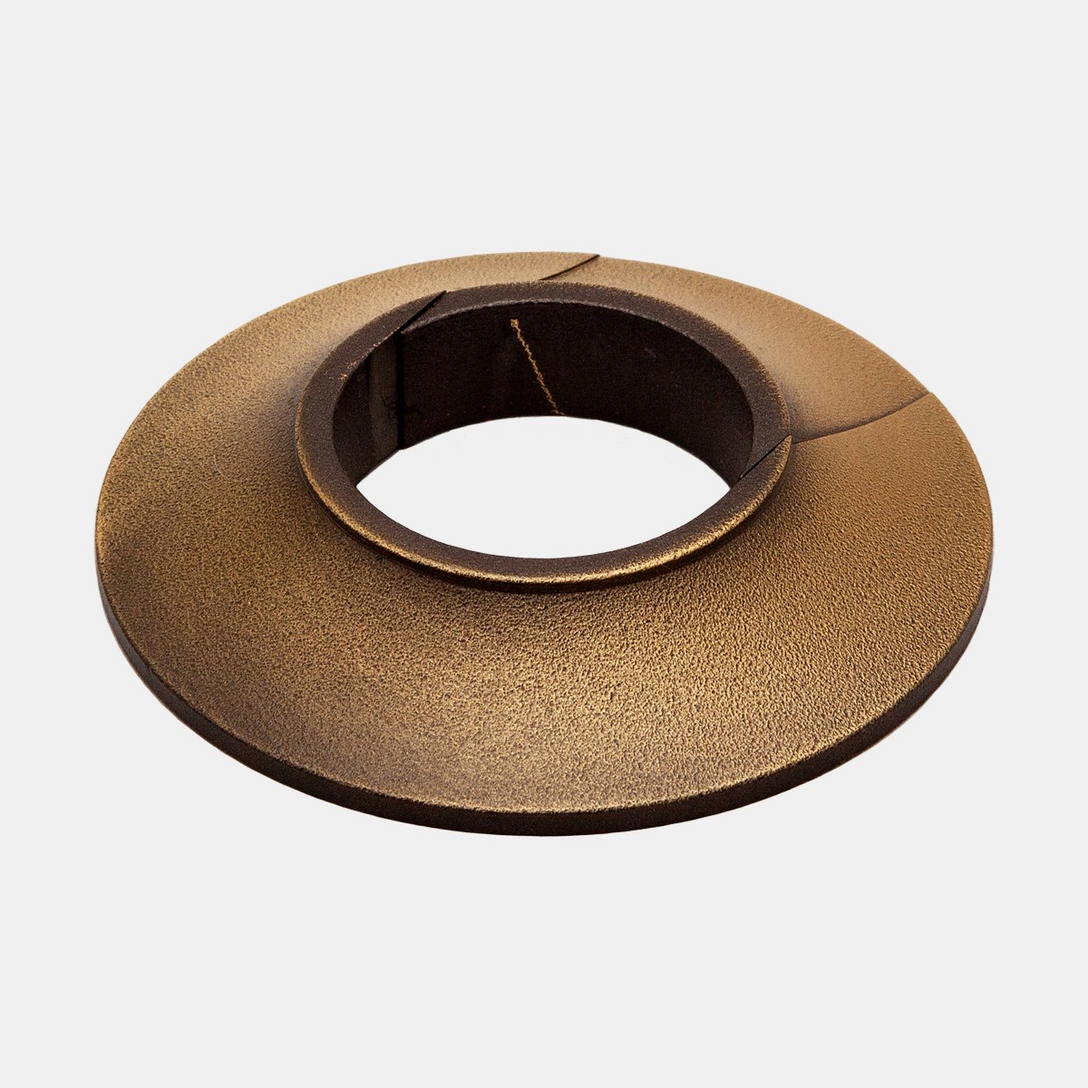 ¾" Magnetic Escutcheon - Natural Brass