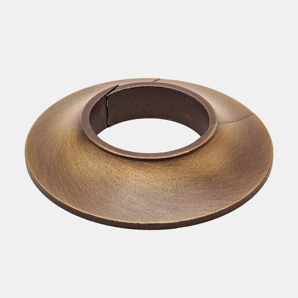 1" Magnetic Escutcheon - Natural Brass